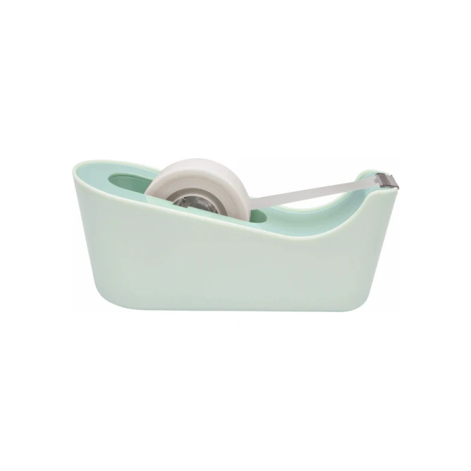 Plakbandhouder Scotch C18 mint + 4 rollen magic tape 19mmx33m