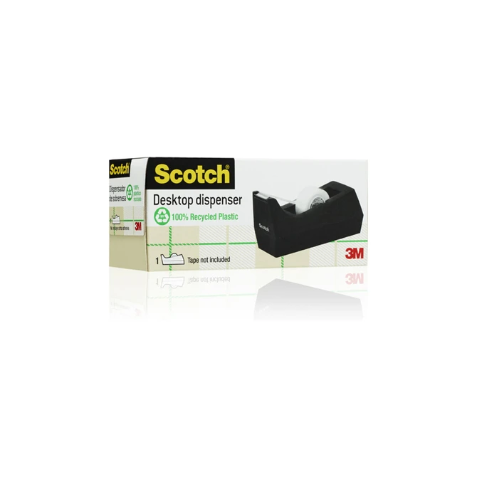 Plakbandhouder Scotch C38 verzwaard zwart