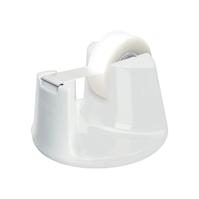 Plakbandhouder Tesa Compact wit met 1rol tape 19mmx33m