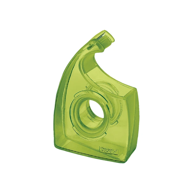 Plakbandhouder tesa® Easy Cut ecoLogo® voor rollen tot 33m groen