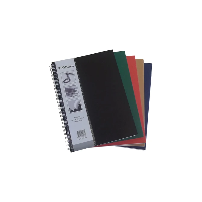 Plakboek Papyrus 330x230mm 40 vel assorti