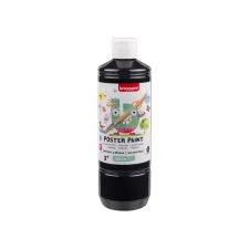 Plakkaatverf Bruynzeel fles à 500ml zwart
