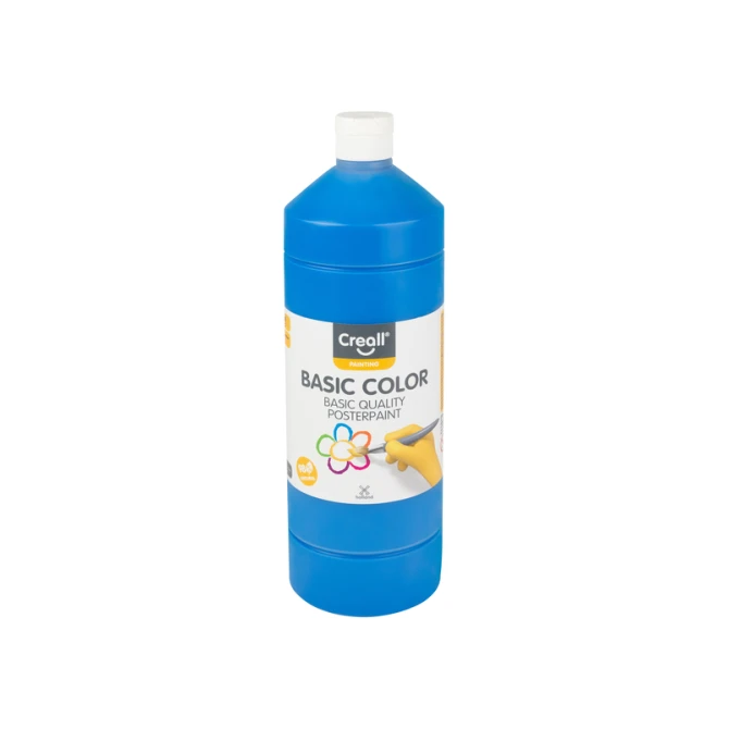 Plakkaatverf Creall basic blauw 1000ml