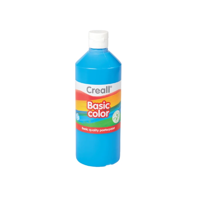 Plakkaatverf Creall basic blauw 500ml