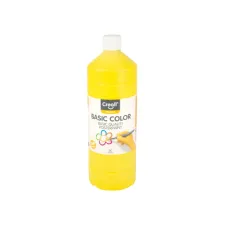 Plakkaatverf Creall basic geel 1000ml