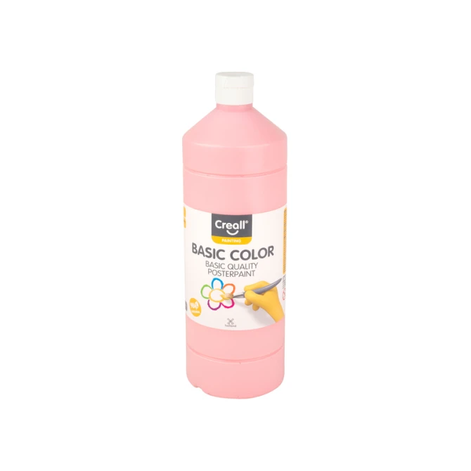 Plakkaatverf Creall basic roze 1000ml