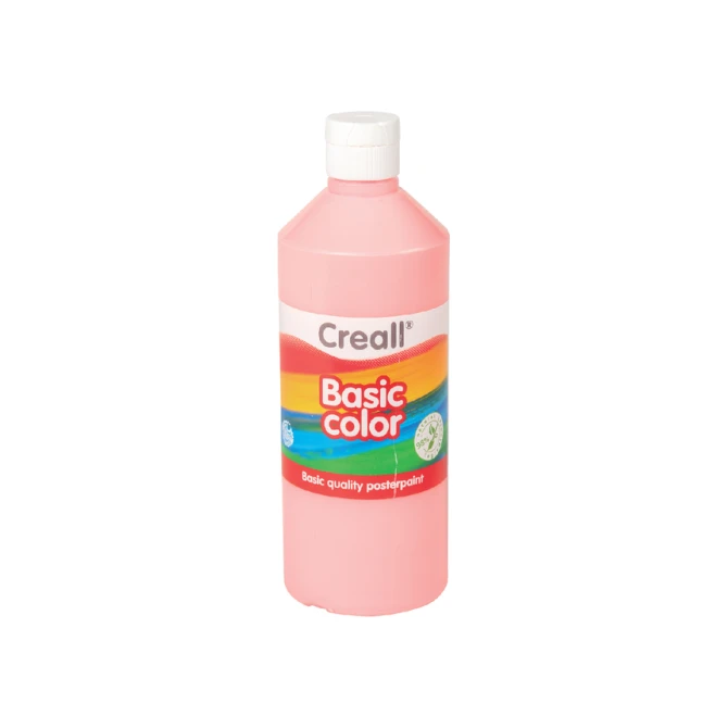 Plakkaatverf Creall basic roze 500ml
