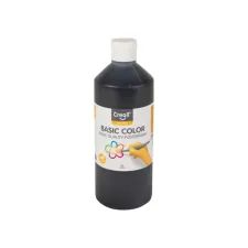 Plakkaatverf Creall basic zwart 500ml