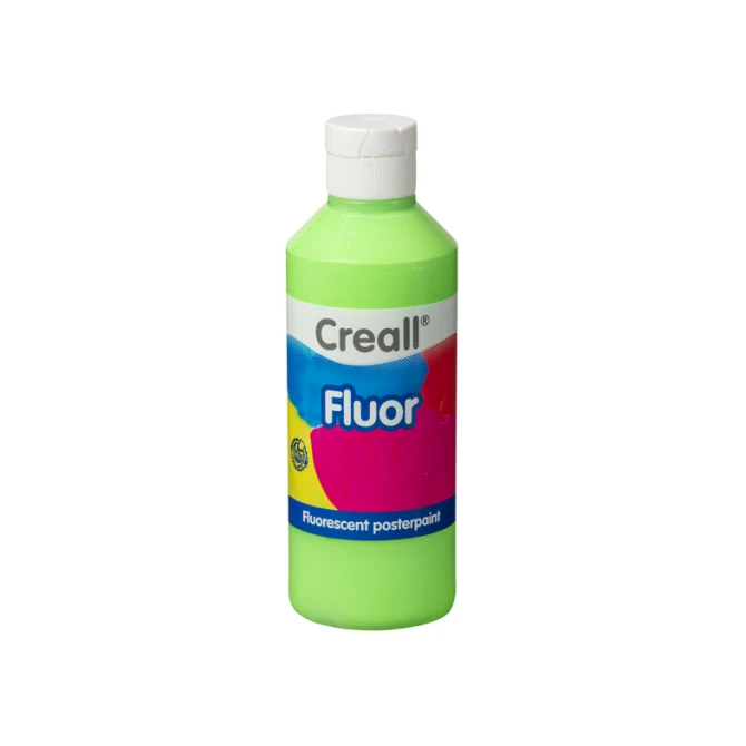 Plakkaatverf Creall fluor groen 250ml