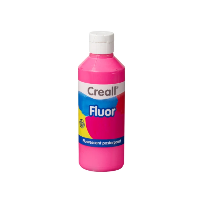 Plakkaatverf Creall fluor roze 250ml
