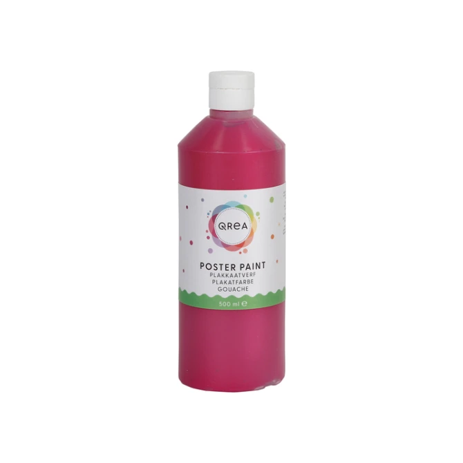 Plakkaatverf Qrea cyclaam 500ml
