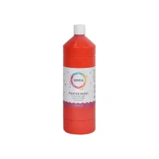 Plakkaatverf Qrea lichtrood 1000ml