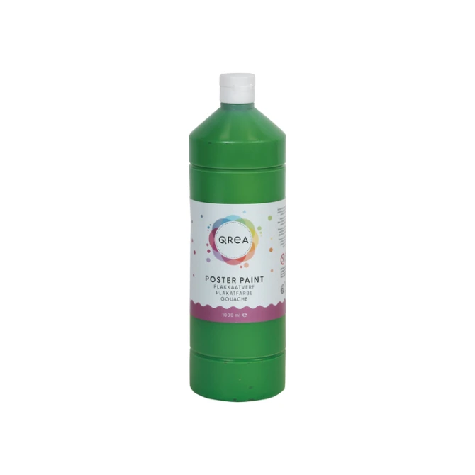 Plakkaatverf Qrea middengroen 1000ml