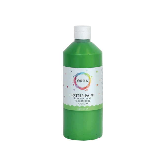 Plakkaatverf Qrea middengroen 500ml