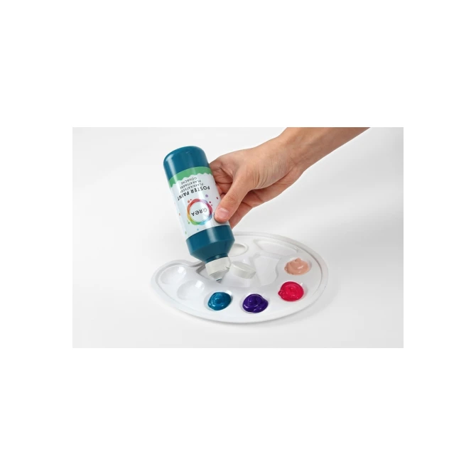 Plakkaatverf Qrea set à 6 fun kleuren 250ml