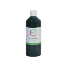 Plakkaatverf Qrea zwart 500ml