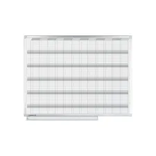 Planbord Legamaster professional jaarplanner hor 90x120cm Planbord Legamaster professional jaarplanner hor 90x120cm