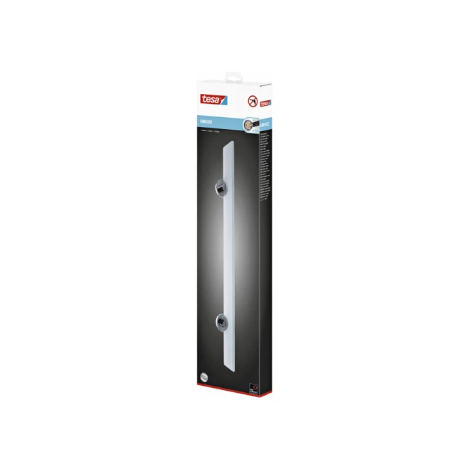 Planchet tesa® Smooz glas hoogglans verchroomd metaal zelfklevend