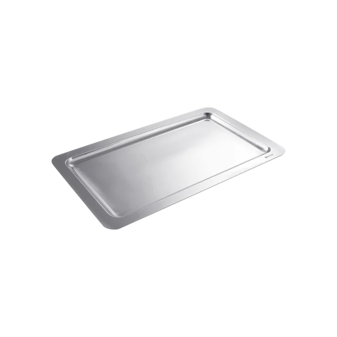 Plateau RVS tbv roomstel 199x150mm