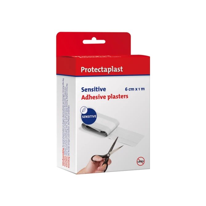 Pleister voor de gevoelige huid Protectaplast 6cmx1m