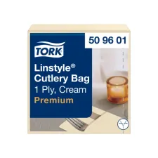 Pochette Tork Linstyle Premium 1-laags 390x390mm crème 509601