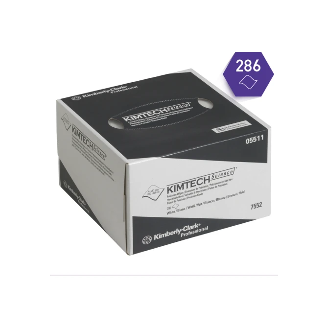 Poetsdoek Kimtech Science 208x112mm 30x286vel dispenserdoos wit 7552