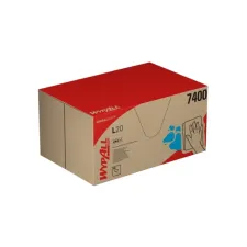 Poetsdoek WypAll L20 GeneralClean 420x330mm 280vel dispenserdoos blauw 7400