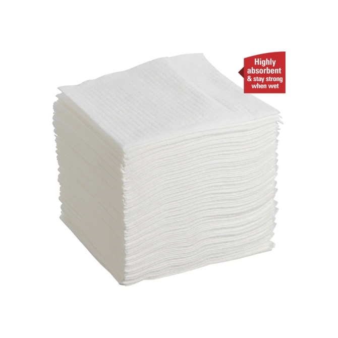 Poetsdoek WypAll X70 PowerClean 305x317mm 12x76vel wit 8387