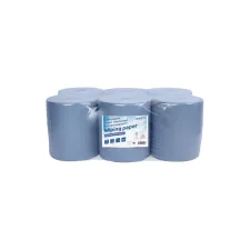 Poetspapier Cleaninq medium 1-laags 300m blauw Poetspapier Cleaninq medium 1-laags 300m blauw
