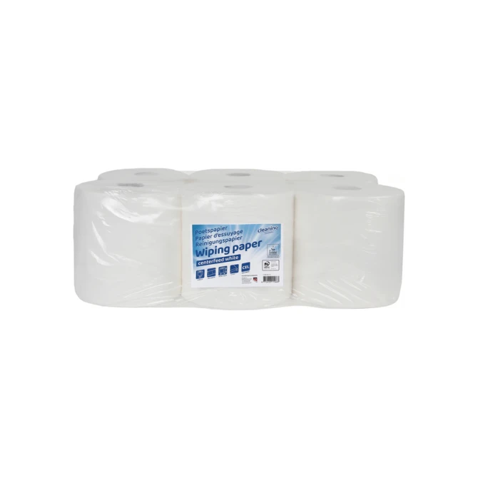 Poetspapier Cleaninq medium 2-laags 450 vel wit