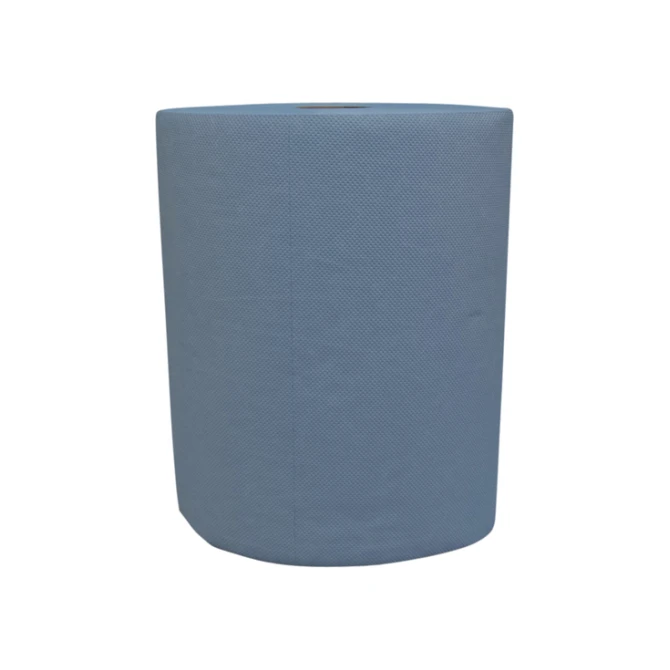 Poetspapier Katrin Industrial groot 2-laags 500 vel blauw 481108