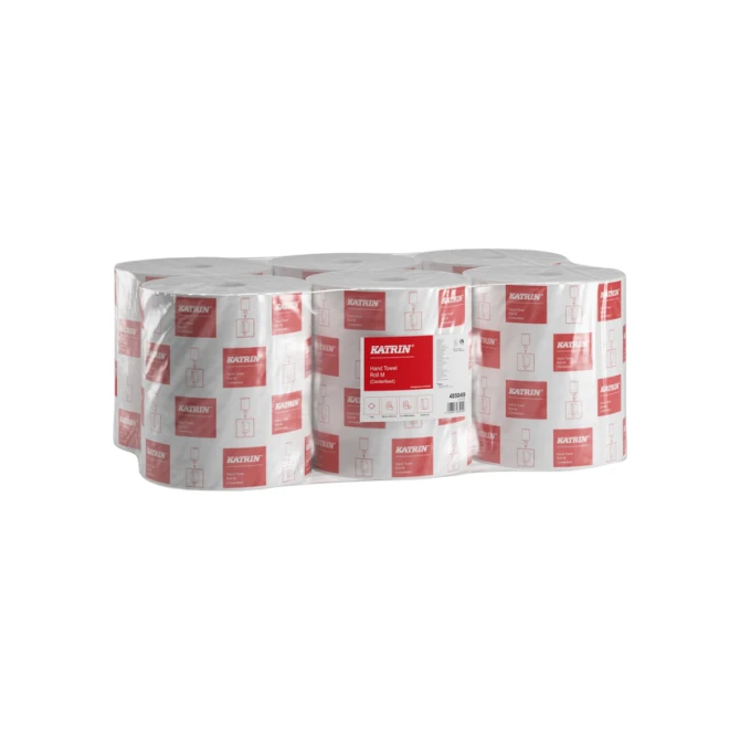 Poetspapier Katrin medium 1-laags 1000 vel wit 485049