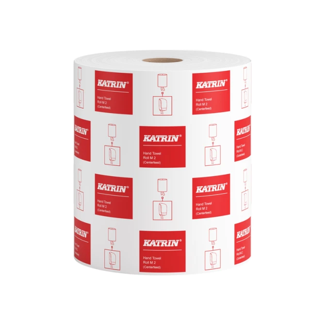 Poetspapier Katrin medium 2-laags 500 vel wit 481911