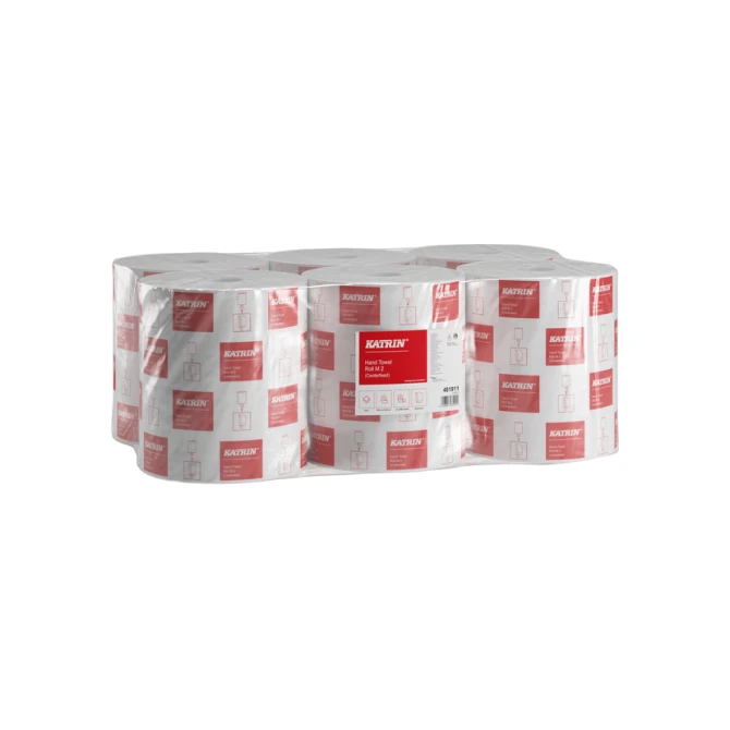 Poetspapier Katrin medium 2-laags 500 vel wit 481911