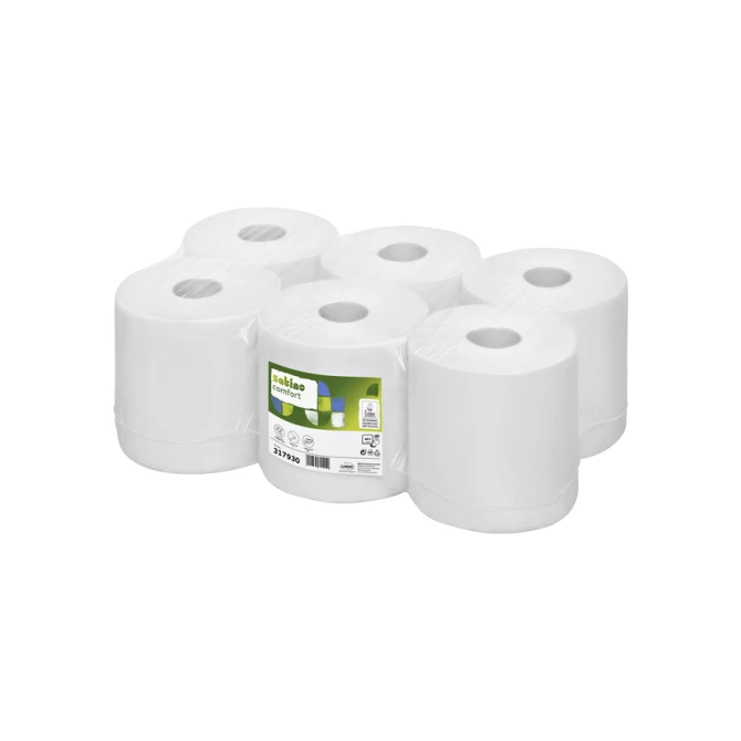Poetspapier Satino CF1 Comfort 1-laags 275m wit 317930
