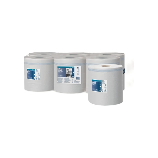 Poetspapier Tork M2 Advanced 1-laags 270m wit 473254