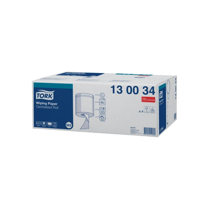 Poetspapier Tork M2 Premium 1-laags 165m wit 130034
