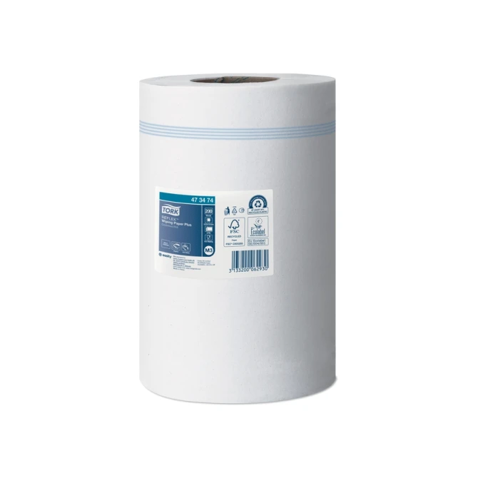 Poetspapier Tork M3 Reflex Plus Advanced 2-laags 200 vel wit 473474