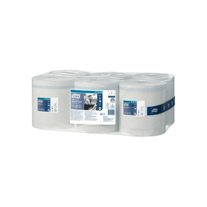 Poetspapier Tork M4 Reflex Advanced 1-laags 857 vel wit 473242
