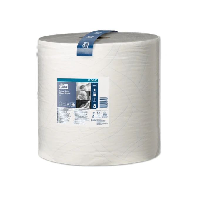 Poetspapier Tork W1 Heavy-Duty Premium 2-laags 1000 vel wit 130060