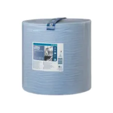 Poetspapier Tork W1 Plus Premium 2-laags 1500 vel blauw 130050 Poetspapier Tork W1 Plus Premium 2-laags 1500 vel blauw 130050
