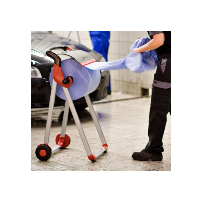 Poetspapier Tork W1 Plus Premium 2-laags 1500 vel blauw 130050