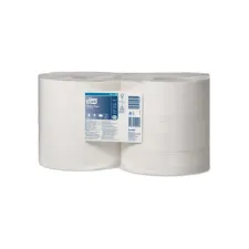 Poetspapier Tork W2 Advanced 1-laags 1150 vel wit 131135 Poetspapier Tork W2 Advanced 1-laags 1150 vel wit 131135
