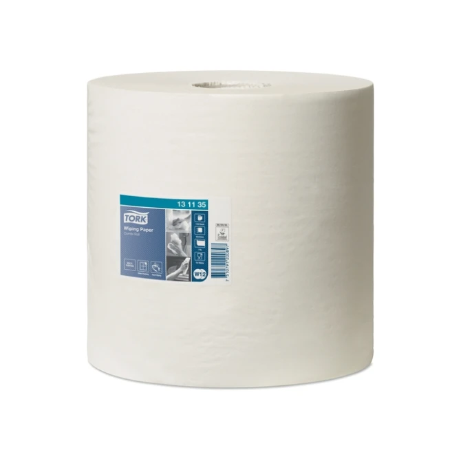 Poetspapier Tork W2 Advanced 1-laags 1150 vel wit 131135