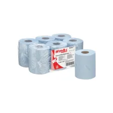 Poetspapier WypAll L10 1-laags 280 vel blauw 6220
