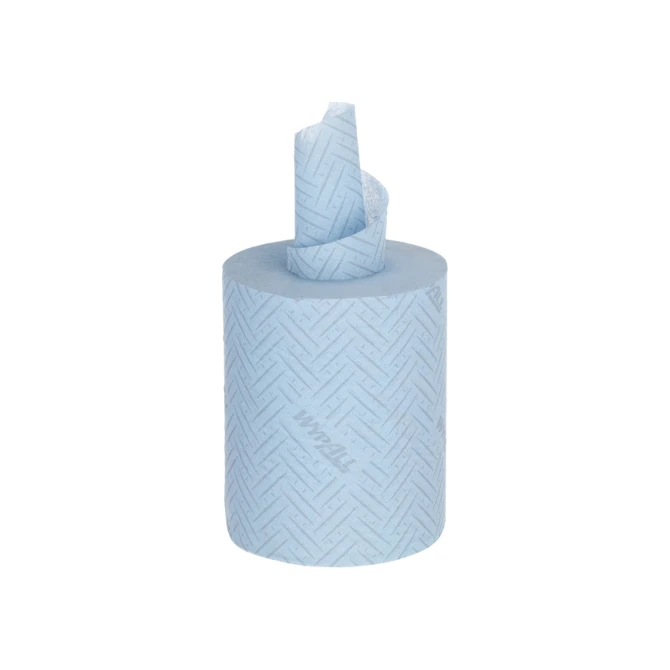 Poetspapier WypAll L10 1-laags 280 vel blauw 6220