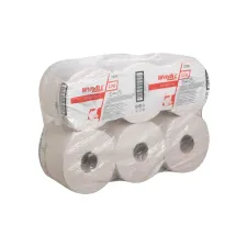 Poetspapier WypAll L10 1-laags 300m wit 7276