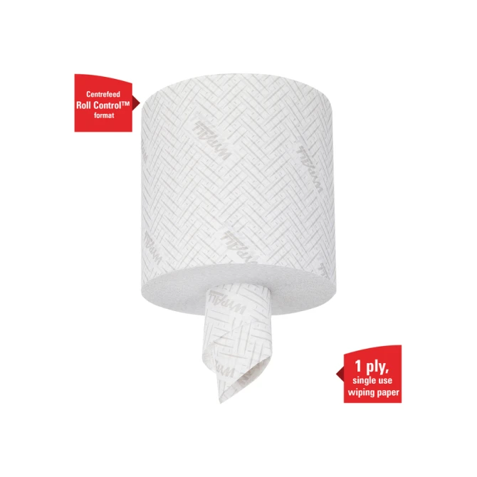 Poetspapier WypAll L10 1-laags 500 vel wit 7406
