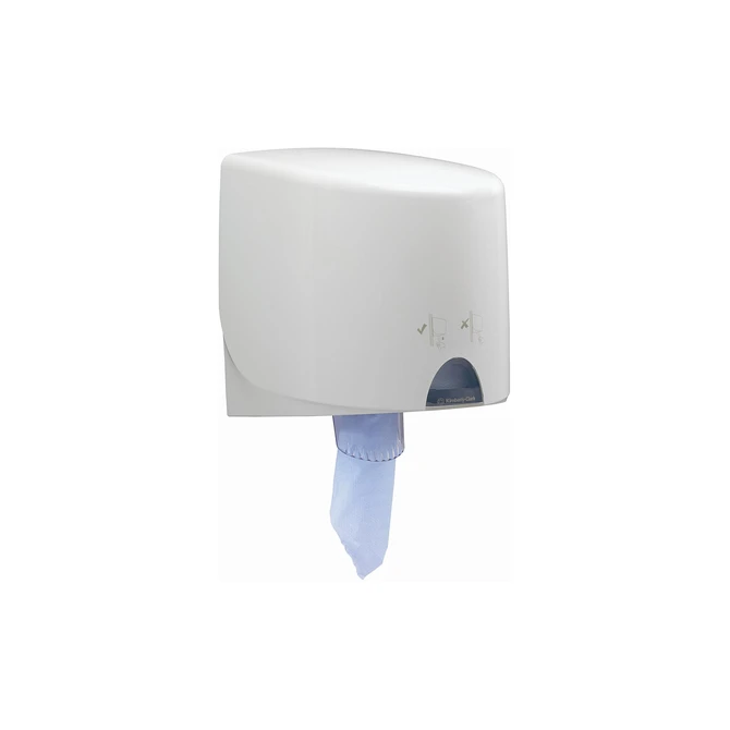 Poetspapier WypAll L10 1-laags 800 vel blauw 7255
