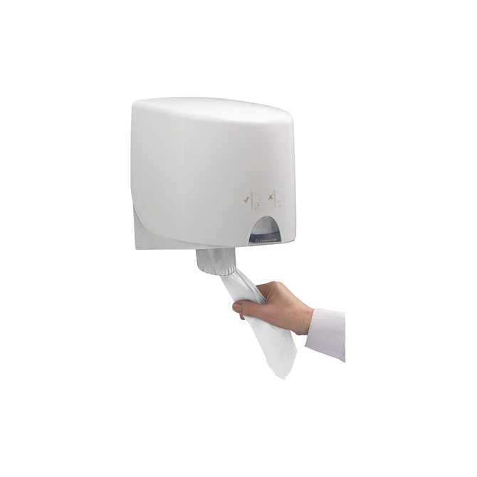 Poetspapier WypAll L10 1-laags 800 vel wit 7256
